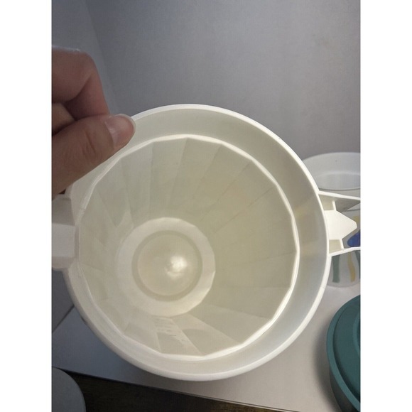 PackerWare Vintage 2 QT Floral Pitcher Made in USA‎ 2 Water Cups - Picture 9 of 9